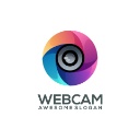 logo-illustration-colorful-webcam-free-vector